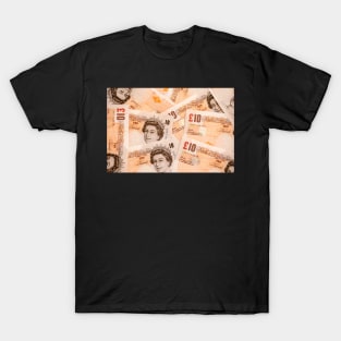 United Kingdom Ten pound notes T-Shirt